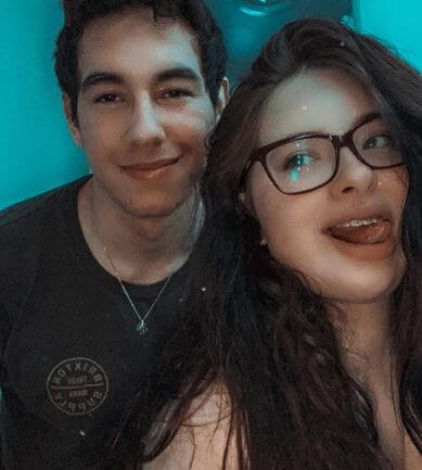 Olivia Pacino with her boyfriend, Ryan Harley.